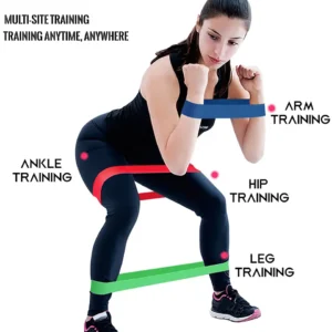 FitDrip Resistance Band Kit – 5 Levels + Carry Bag + Anchors