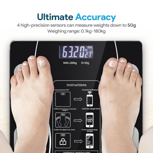 FitDrip Digital Smart Scale — Precision Meets Progress. - Image 4