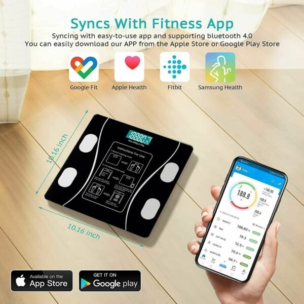 FitDrip Digital Smart Scale — Precision Meets Progress. - Image 3