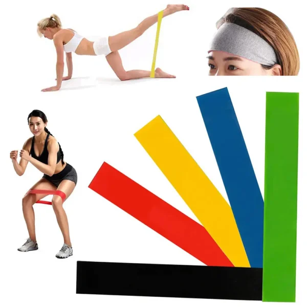 FitDrip Resistance Band Kit – 5 Levels + Carry Bag + Anchors - Image 2