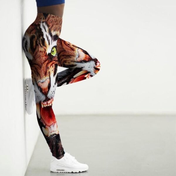 FitDrip Animal Print Bodysuit — Flex Fierce. Drip Louder. - Image 9